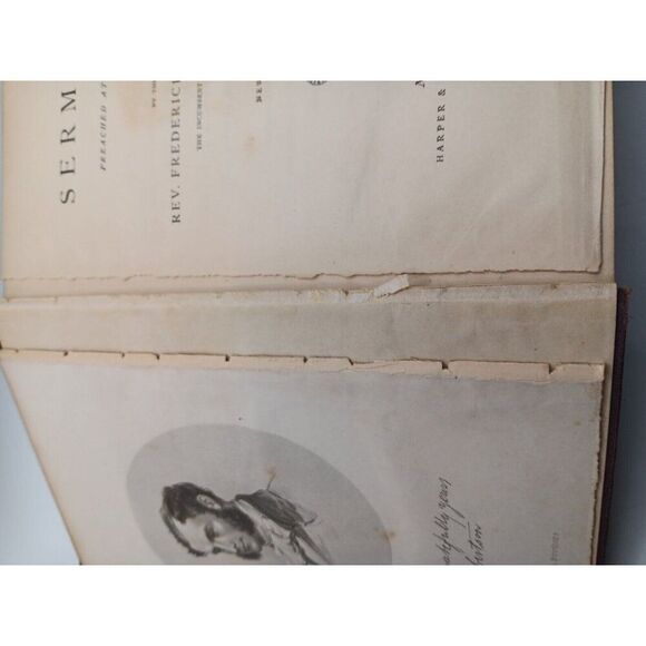 New Edition - Sermons Preached at Brighton by Rev. Frederick W. Robertson (HC) - Picture 9 of 16